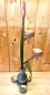 Mobile Preview: Teelichthalter Vase, violett/braune Vase