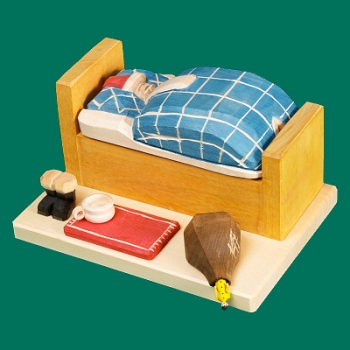 Weihnachtsmann Bett - klein (Auslaufmodell)