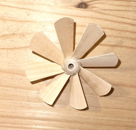 Preview: Ersatzflügelrad für Wärmespiele