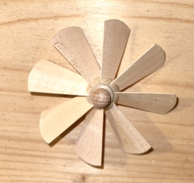 Preview: Ersatzflügelrad für Wärmespiele