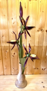 Orchidee Vase, violett