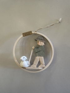 Baumbehang Schäfer mit Schaf