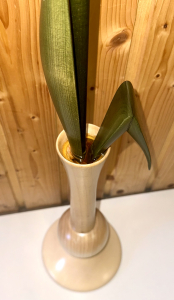 Strelitzie ohne Teelicht, natur Vase