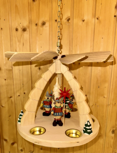 Deckenpyramide Elche Natur, groß