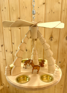 Preview: Deckenpyramide Rehe, natur