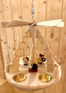 Preview: Deckenpyramide Schafe, Natur Bäume