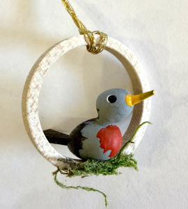 Baumbehang Rotkehlchen