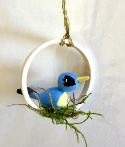 Baumbehang Blaumeise