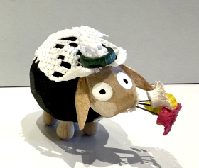 Hochzeitsschaf Braut, dunkel