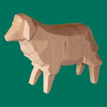Schaf stehend - Figurenhöhe 9 cm