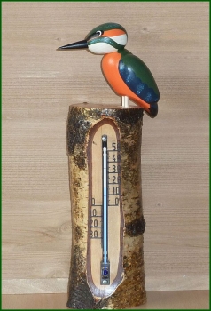 Thermometer Eisvogel