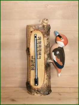 Neu - Thermometer Kernbeißer
