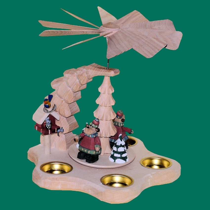 Wandpyramide - Elche - klein - Natur