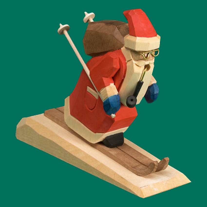 Weihnachtsmann Abfahrtsläufer - klein