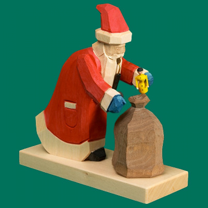 Weihnachtsmann Bescherung - klein