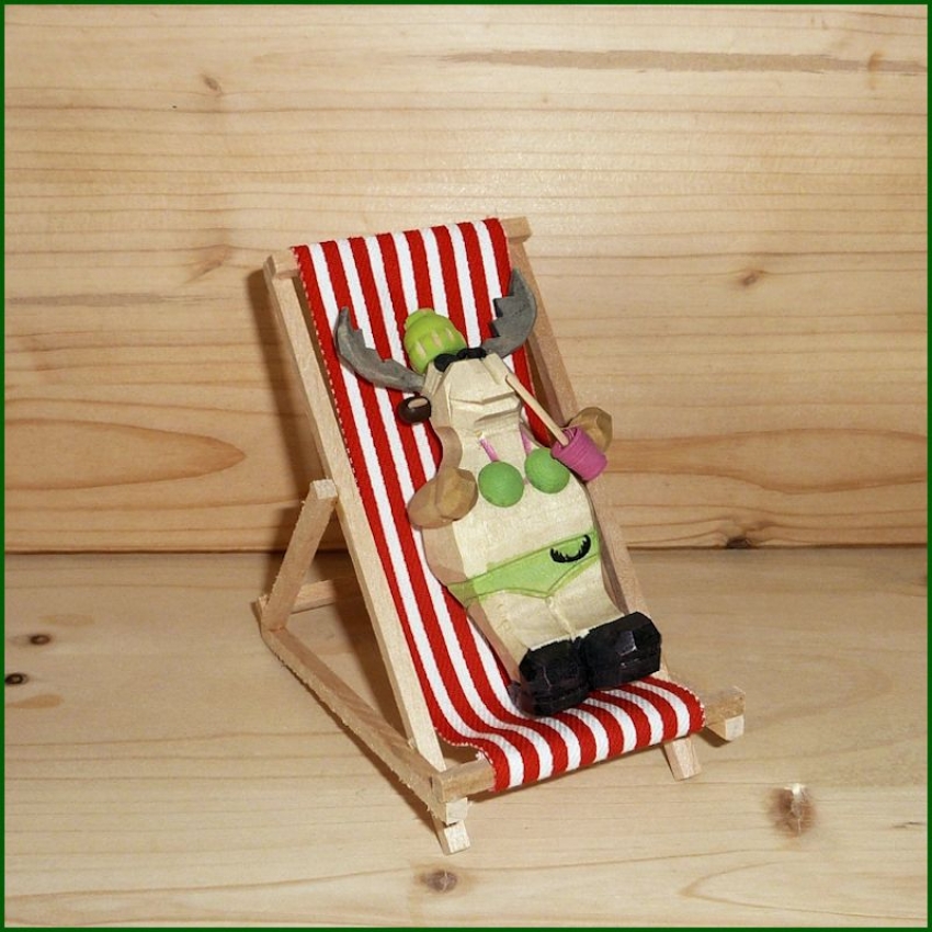 Elch klein Liegestuhl