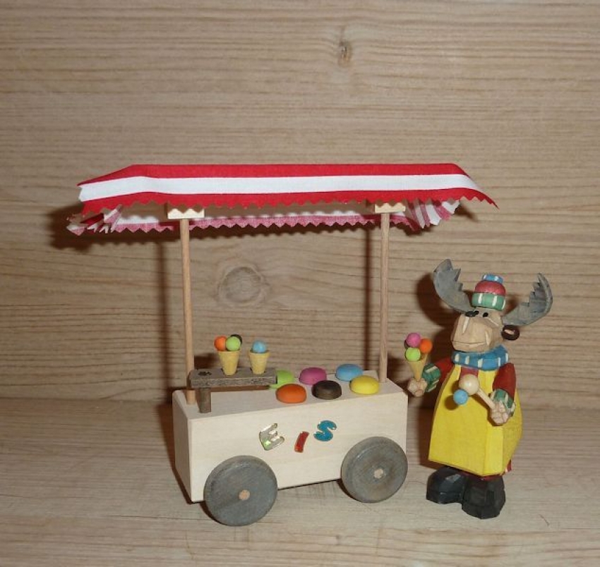 Elch - Eisverkäufer