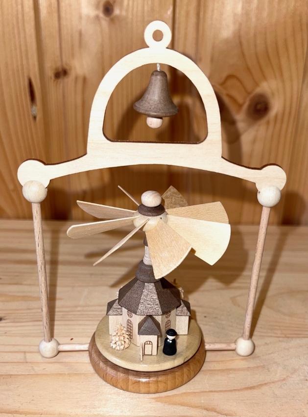 Wärmespiel zum hängen Seiffener Kirche