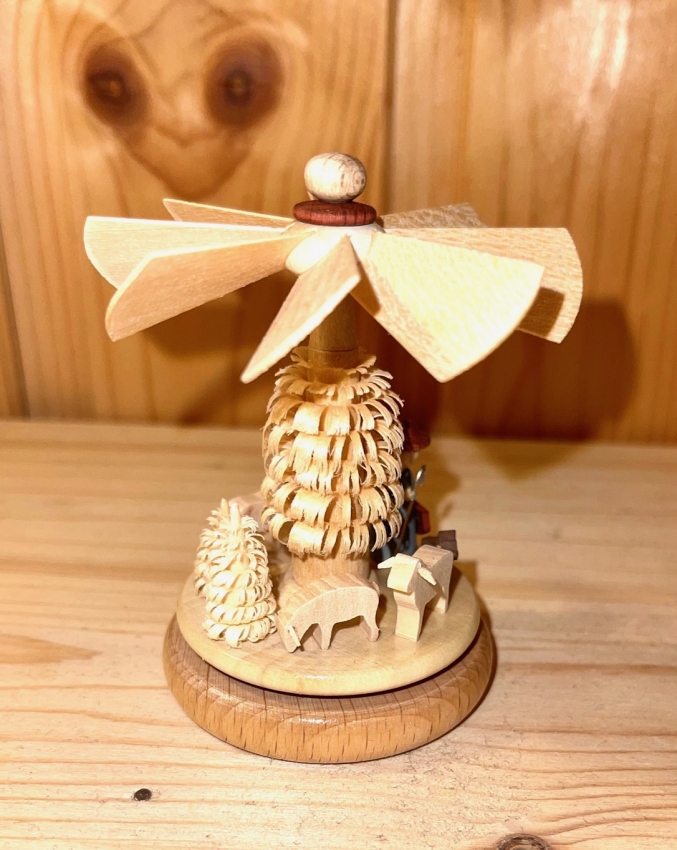 Wärmespiel Schäfer mit Schafen