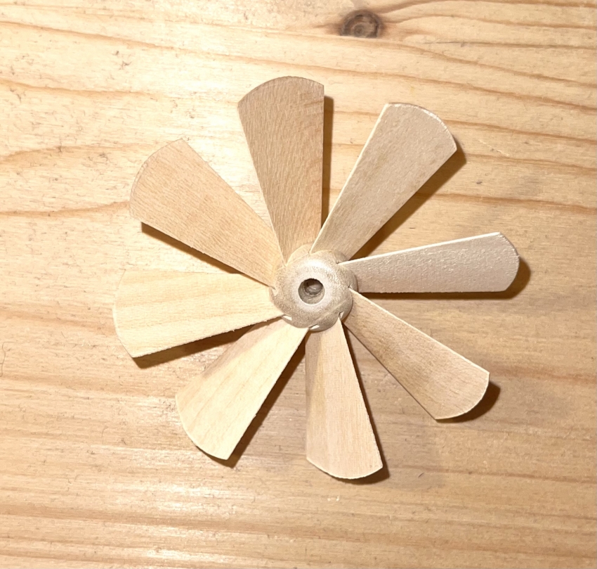 Ersatzflügelrad für Wärmespiele