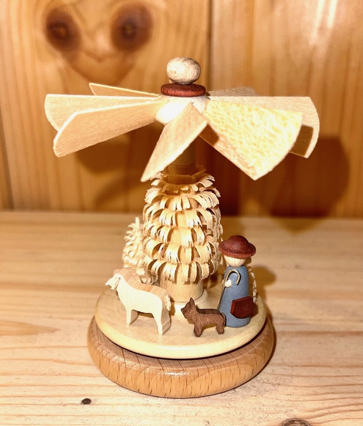 Wärmespiel Schäfer mit Schafen