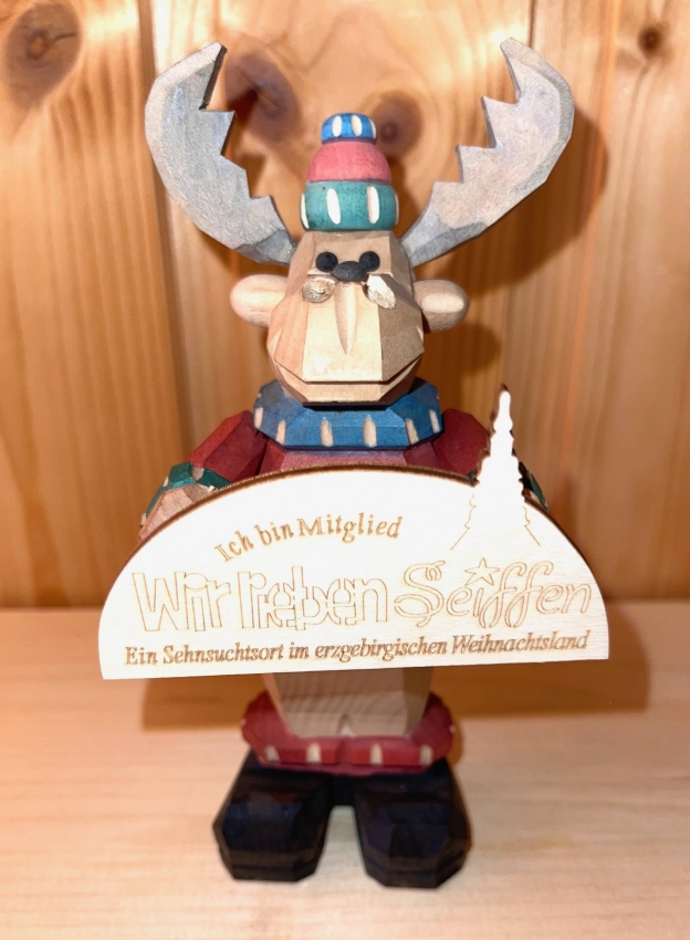 Räucherelch ''Wir lieben Seiffen''