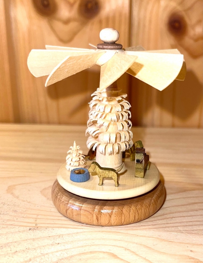 Wärmespiel Hundefamilie