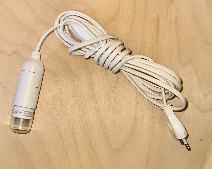 Kabel für Fensterbilder hängend inkl. LED Leuchte