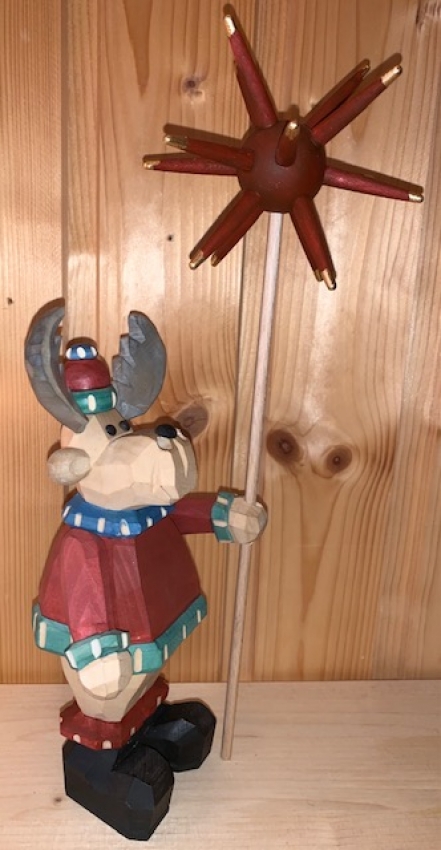 Räucherelch mit Stern, groß