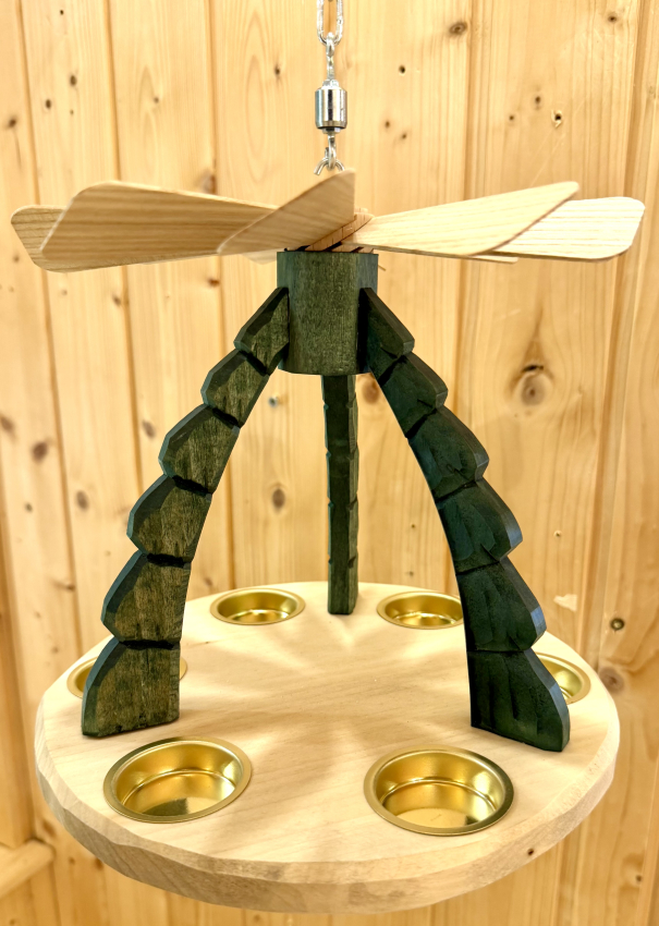 Deckenpyramide Leergestell farbig, klein