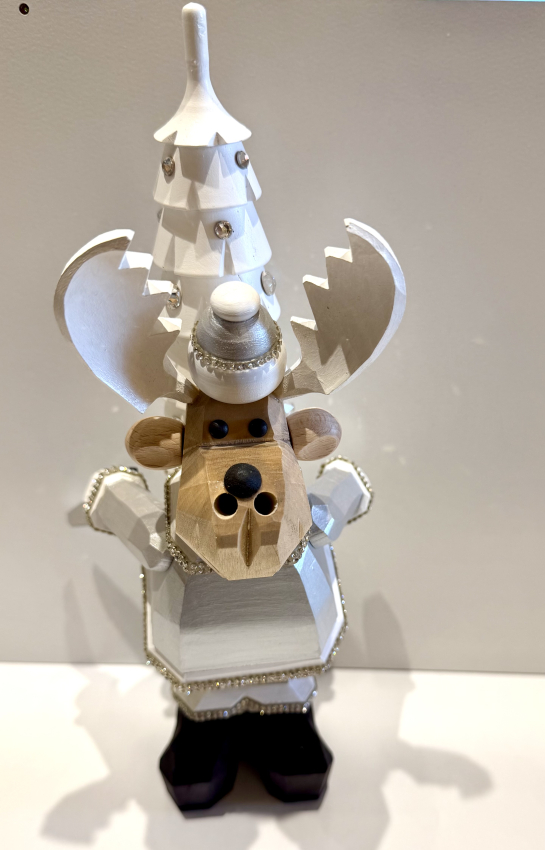 White Christmas Elch 2026, Weihnachtsbaumdieb, groß