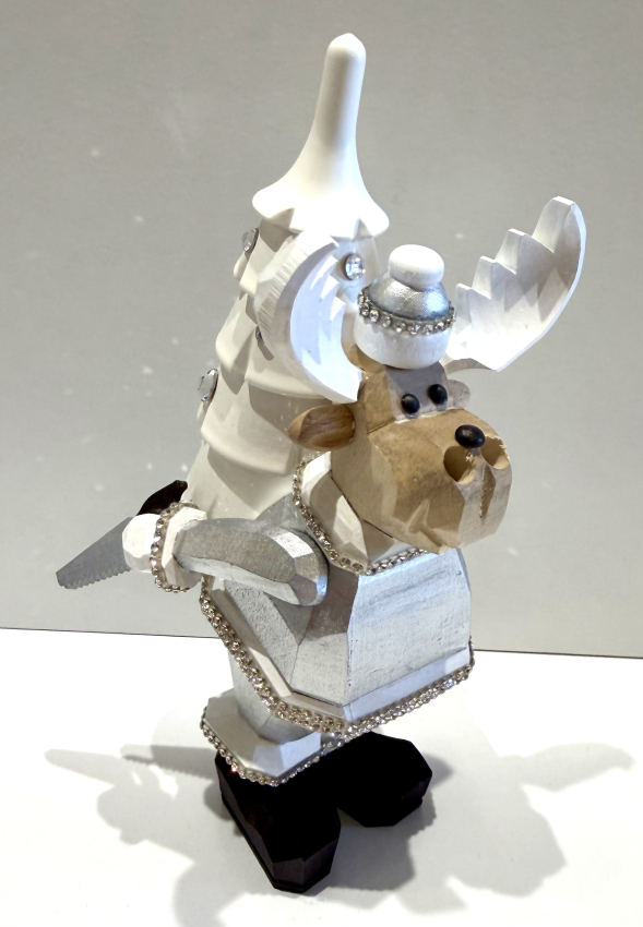 White Christmas Elch 2026, Weihnachtsbaumdieb, mittel