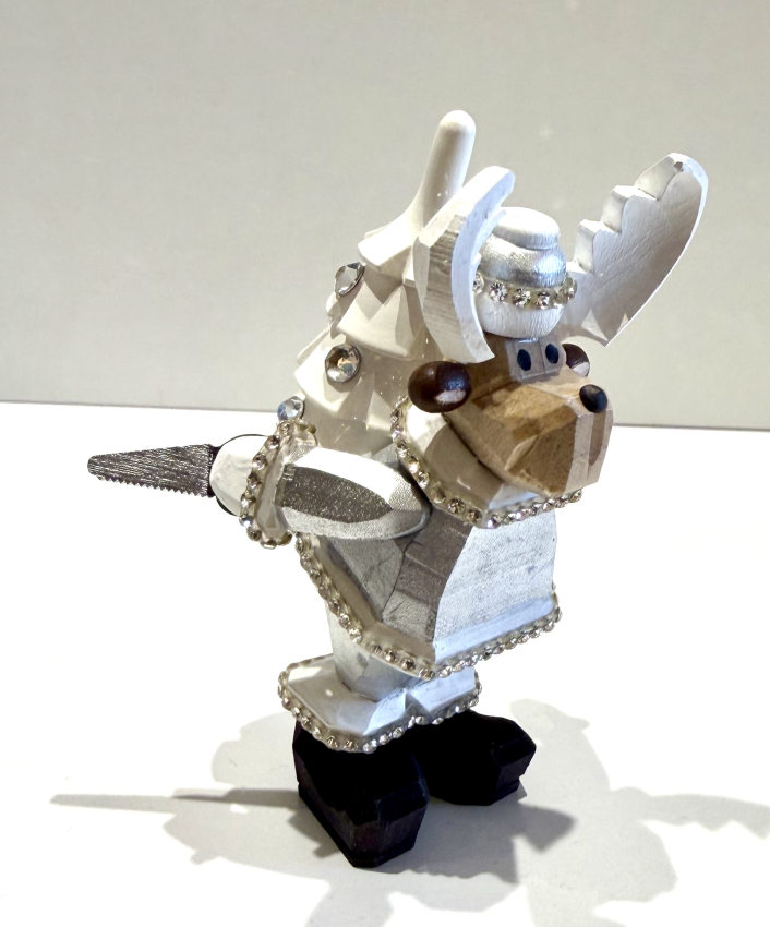 White Christmas Elch 2026, Weihnachtsbaumdieb, klein