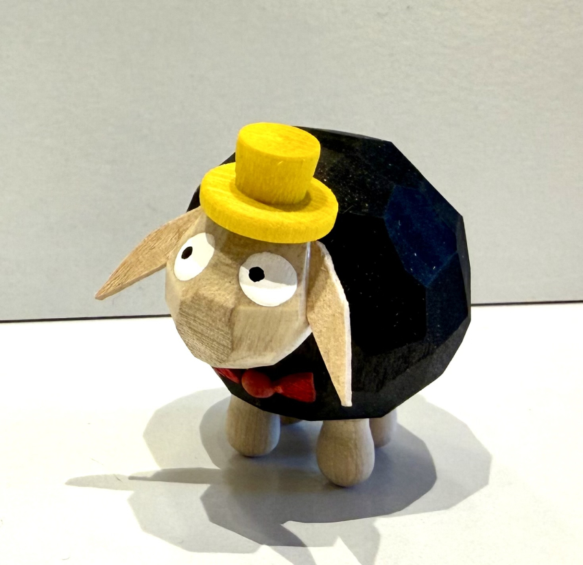 Hochzeitsschaf Bräutigam, dunkel