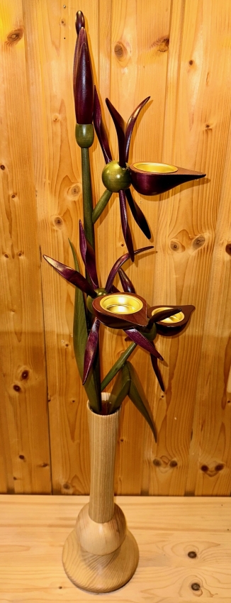 Orchidee Vase groß, violett