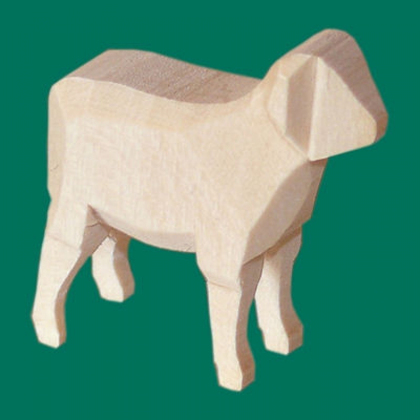 Schaf stehend - Figurenhöhe 6 cm